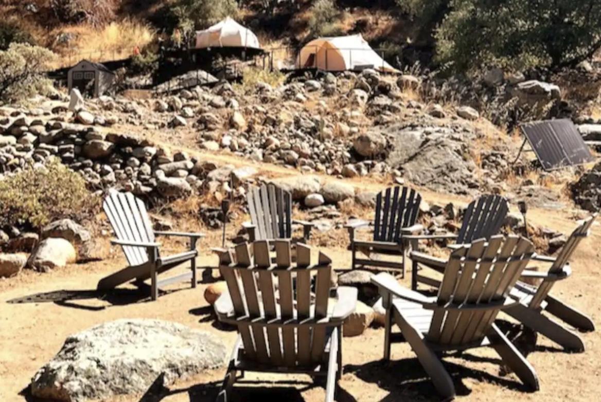 Paradise Ranch Inn - Liberated Tent Three Rivers Esterno foto
