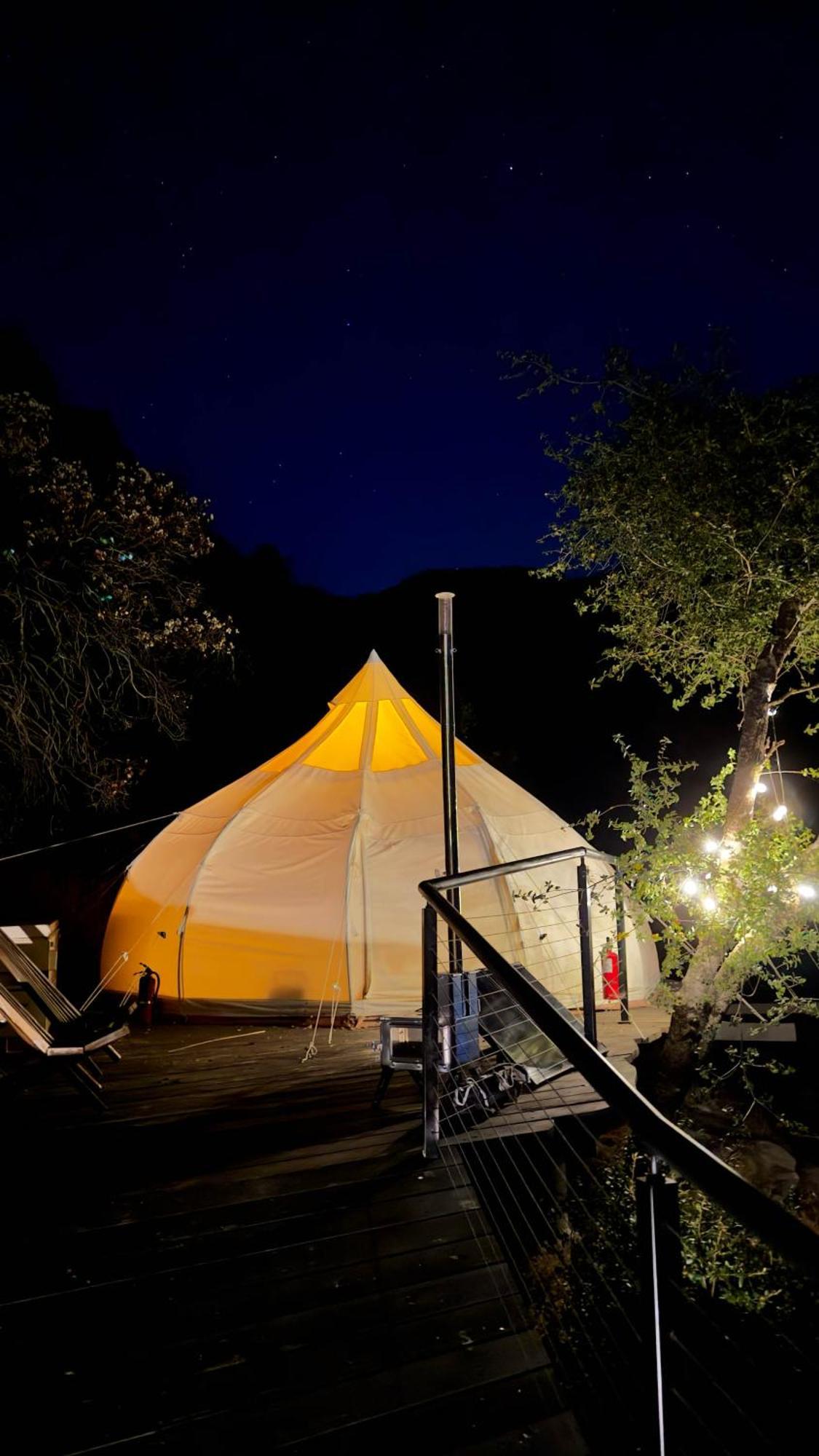 Paradise Ranch Inn - Liberated Tent Three Rivers Esterno foto